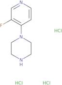 1-(3-Fluoropyridin-4-yl)piperazine trihydrochloride