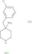 4-(3-Chlorobenzyl)piperidin-4-amine dihydrochloride