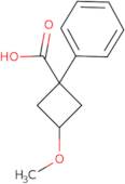 3-Methoxy-1-phenylcyclobutanecarboxylic acid