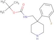 tert-Butyl ((4-(2-fluorophenyl)piperidin-4-yl)methyl)carbamate