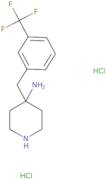 4-[3-(Trifluoromethyl)benzyl]piperidin-4-amine dihydrochloride