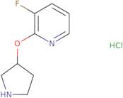 3-Fluoro-2-(pyrrolidin-3-yloxy)pyridine hydrochloride