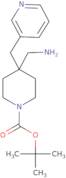 tert-Butyl 4-(aminomethyl)-4-(pyridin-3-ylmethyl)piperidine-1-carboxylate