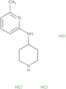 6-Methyl-N-(piperidin-4-yl)pyridin-2-amine trihydrochloride