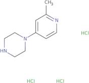 1-(2-Methylpyridin-4-yl)piperazine trihydrochloride