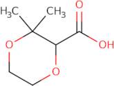 3,3-Dimethyl-1,4-dioxane-2-carboxylic acid