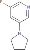 3-Fluoro-5-(pyrrolidin-1-yl)pyridine