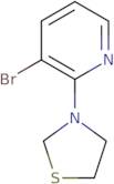 3-(3-Bromopyridin-2-yl)thiazolidine