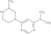 N,N-Dimethyl-6-(3-methylpiperazin-1-yl)pyrimidin-4-amine