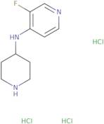 3-Fluoro-N-(piperidin-4-yl)pyridin-4-amine trihydrochloride