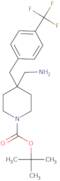 tert-Butyl 4-(aminomethyl)-4-[4-(trifluoromethyl)benzyl]piperidine-1-carboxylate