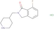 7-Fluoro-2-(piperidin-4-ylmethyl)isoindolin-1-one hydrochloride