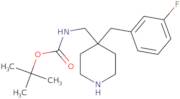 tert-Butyl [4-(3-fluorobenzyl)piperidin-4-yl]methylcarbamate