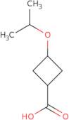 3-(Propan-2-yloxy)cyclobutane-1-carboxylic acid