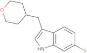 6-Fluoro-3-((tetrahydro-2H-pyran-4-yl)methyl)-1H-indole