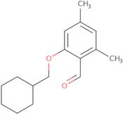 2-(Cyclohexylmethoxy)-4,6-dimethylbenzaldehyde