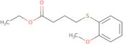 Ethyl 4-((2-methoxyphenyl)thio)butanoate