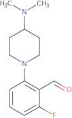 2-(4-(Dimethylamino)piperidin-1-yl)-6-fluorobenzaldehyde