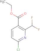 Ethyl 6-chloro-2-(difluoromethyl)nicotinate