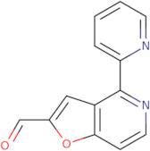 4-(Pyridin-2-yl)furo[3,2-c]pyridine-2-carbaldehyde