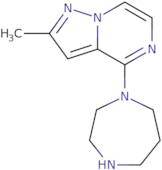 4-[1,4]Diazepan-1-yl-2-methyl-pyrazolo[1,5-a]pyrazine