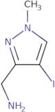 (4-Iodo-1-methyl-1H-pyrazol-3-yl)methanamine