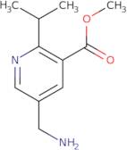 Methyl 5-(aminomethyl)-2-isopropylnicotinate