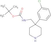 tert-Butyl [4-(3-chlorophenyl)piperidin-4-yl]methylcarbamate