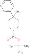 tert-Butyl 4-amino-4-(pyridin-3-yl)piperidine-1-carboxylate