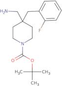 tert-Butyl 4-(aminomethyl)-4-(2-fluorobenzyl)piperidine-1-carboxylate