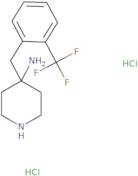 4-[2-(Trifluoromethyl)benzyl]piperidin-4-amine dihydrochloride