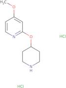 4-Methoxy-2-(piperidin-4-yloxy)pyridine dihydrochloride