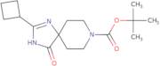 tert-Butyl 2-cyclobutyl-4-oxo-1,3,8-triazaspiro[4.5]dec-1-ene-8-carboxylate