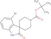 tert-Butyl 4-bromo-2-oxospiro[indoline-3,4'-piperidine]-1'-carboxylate