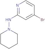 4-Bromo-N-(piperidin-1-yl)pyridin-2-amine