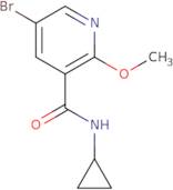 5-bromo-N-cyclopropyl-2-methoxypyridine-3-carboxamide