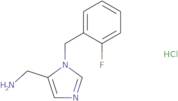 [1-(2-Fluorobenzyl)-1H-imidazol-5-yl]methanamine hydrochloride