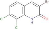 3-Bromo-7,8-dichloroquinolin-2-ol