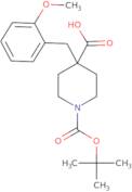 1-(tert-Butoxycarbonyl)-4-(2-methoxybenzyl)piperidine-4-carboxylic acid