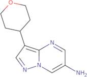 3-(Tetrahydro-2H-pyran-4-yl)pyrazolo[1,5-a]pyrimidin-6-amine