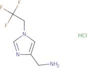 [1-(2,2,2-Trifluoroethyl)-1H-imidazol-4-yl]methanamine hydrochloride