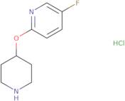 5-Fluoro-2-(piperidin-4-yloxy)pyridine hydrochloride
