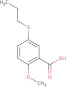 2-Methoxy-5-(propylthio)benzoic acid