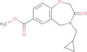 Methyl 4-(cyclopropylmethyl)-3-oxo-2,3,4,5-tetrahydrobenzo[f][1,4]oxazepine-7-carboxylate