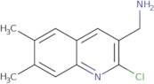 (2-Chloro-6,7-dimethylquinolin-3-yl)methanamine