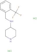 N-[[2-(Trifluoromethyl)phenyl]methyl]piperidin-4-amine dihydrochloride