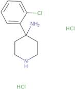 4-(2-Chlorophenyl)piperidin-4-amine dihydrochloride