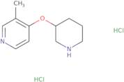 3-Methyl-4-(piperidin-3-yloxy)pyridine dihydrochloride