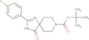 tert-Butyl 2-(4-fluorophenyl)-4-oxo-1,3,8-triazaspiro[4.5]dec-1-ene-8-carboxylate