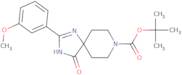 tert-Butyl 2-(3-methoxyphenyl)-4-oxo-1,3,8-triazaspiro[4.5]dec-1-ene-8-carboxylate